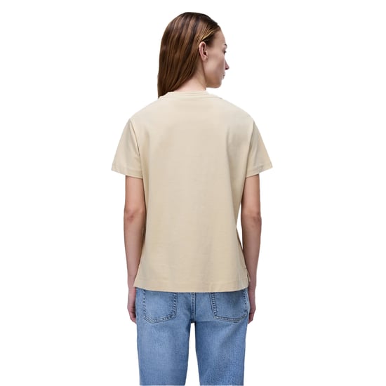 Napapijri - "Clarao" T-Shirt für Damen, Regulär (Beige) - Image 4