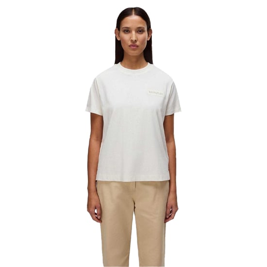 Napapijri - "Clarao" T-Shirt für Damen, Regulär (Weiß) - Image 1