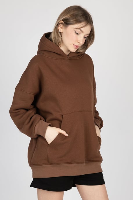 Oversized Hoodie mit Kängurutasche - Image 3