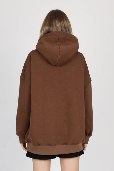 Oversized Hoodie mit Kängurutasche - Image 4