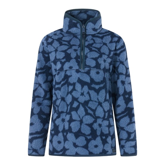 Regatta - "Frankie" Fleecejacke für Damen, mit halbem Reißverschluss, Teddyfleece (Marine) - Image 2