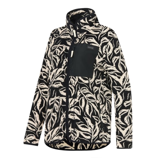 Regatta - "Frankie" Fleecejacke für Damen, Durchgehender Reißverschluss (Schwarz/Weiß) - Image 4
