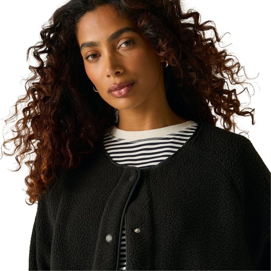 Regatta - "Lea" Fleece für Damen, Front Knopfleiste, Teddyfleece (Schwarz) - Image 5