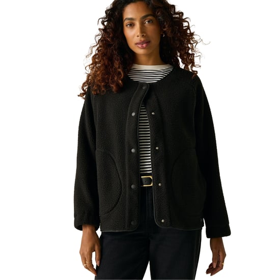 Regatta - "Lea" Fleece für Damen, Front Knopfleiste, Teddyfleece (Schwarz) - Image 6