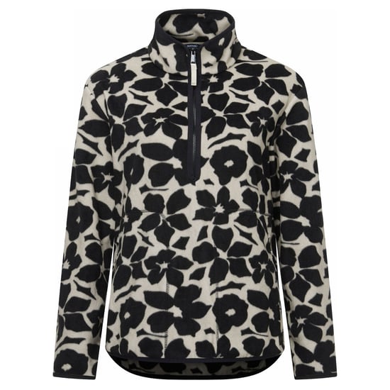 Regatta - "Frankie" Fleece für Damen, mit halbem Reißverschluss (Schwarz/Weiß) - Image 2
