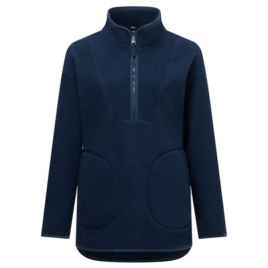 Regatta - "Frankie" Fleece-Oberteil für Damen, mit halbem Reißverschluss, Teddyfleece, Lang geschnitten (Marine) - Image 2