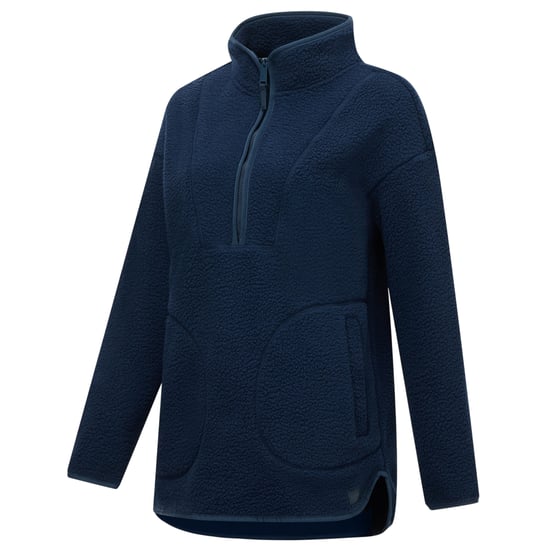 Regatta - "Frankie" Fleece-Oberteil für Damen, mit halbem Reißverschluss, Teddyfleece, Lang geschnitten (Marine) - Image 4