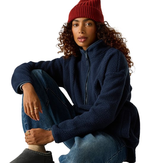 Regatta - "Frankie" Fleece-Oberteil für Damen, mit halbem Reißverschluss, Teddyfleece, Lang geschnitten (Marine) - Image 6