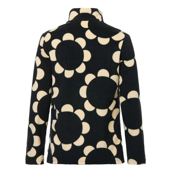 Regatta - "Orla Kiely" Fleece-Oberteil für Damen, mit halbem Reißverschluss (Schwarz) - Image 3