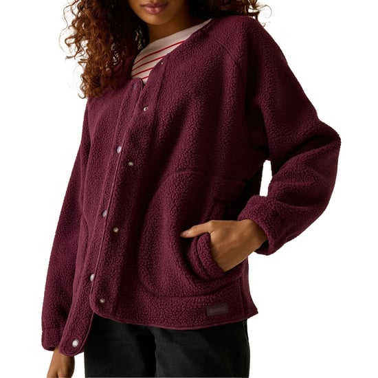 Regatta - "Lea" Fleece für Damen, Front Knopfleiste, Teddyfleece (Feige) - Image 3
