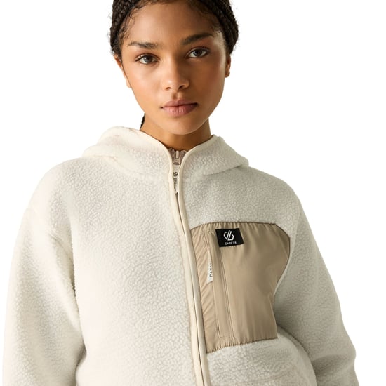 Dare 2B - "Firn" Fleece für Damen, mit Kapuze, Teddyfleece (Reiher) - Image 5