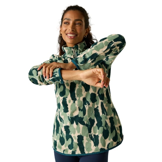 Regatta - "Margot" Fleece-Oberteil für Damen, mit kurzem Reißverschluss (Kiefer-Grün) - Image 1