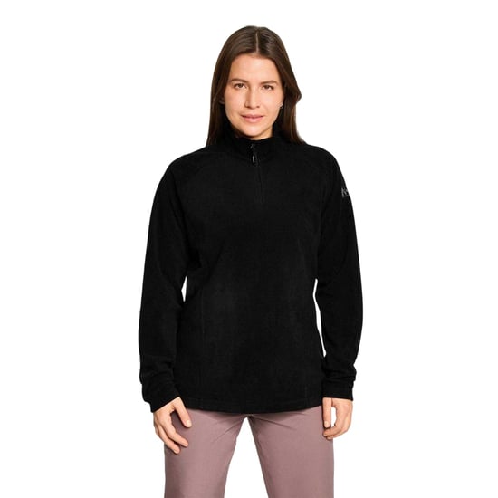Ziener - "Januki" Fleece für Damen, mit halbem Reißverschluss (Schwarz) - Image 1