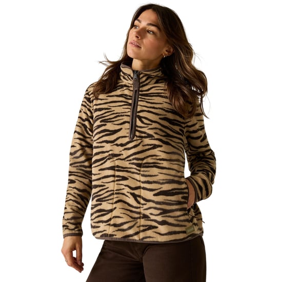 Regatta - "Frankie" Fleece-Oberteil für Damen, mit halbem Reißverschluss (Gerstenkorn Gelb) - Image 5