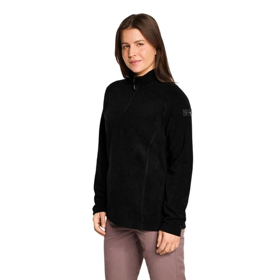 Ziener - "Januki" Fleece für Damen, mit halbem Reißverschluss (Schwarz) - Image 4