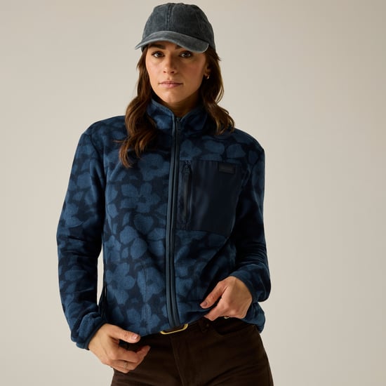 Regatta - "Frankie" Fleecejacke für Damen, Durchgehender Reißverschluss (Marine) - Image 6