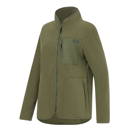 Regatta - "Frankie" Fleece für Damen, Durchgehender Reißverschluss (Dunkel-Khaki) - Image 4