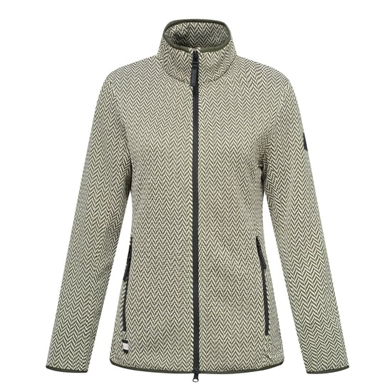 Regatta - "Elzie" Fleecejacke für Damen (Dunkel-Khaki/Helles Vanillegelb) - Image 1