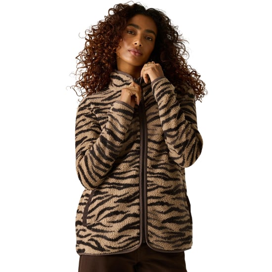 Regatta - "Frankie" Fleecejacke für Damen, Durchgehender Reißverschluss, Teddyfleece (Gerstenkorn Gelb) - Image 6