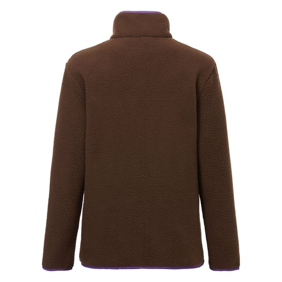 Regatta - "Orla Kiely" Fleecejacke für Damen, Durchgehender Reißverschluss, Teddyfleece (Schokoladenbraun) - Image 2