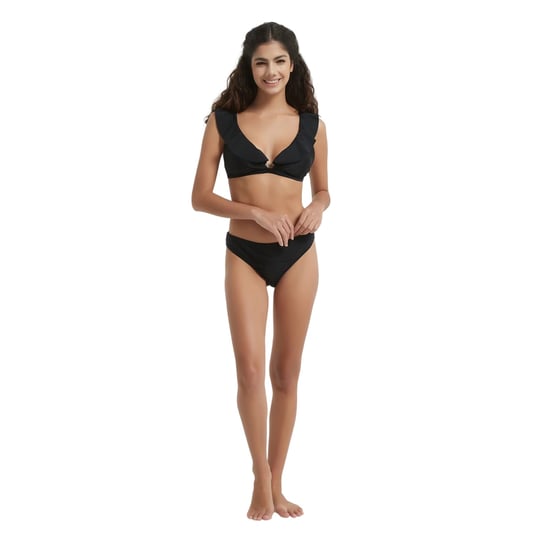 Be You - Bikinihöschen für Damen, Nahtlos (Schwarz) - Image 1