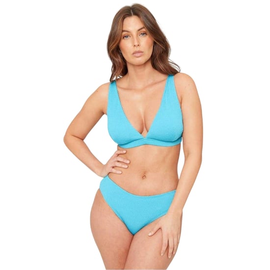 Be You - Bikini Oberteil für Damen, Strukturiert (Aquablau) - Image 2