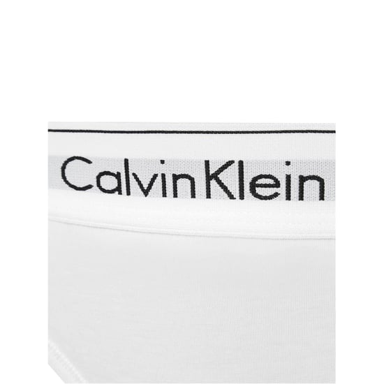 Calvin Klein - Slips für Damen, Leicht, Baumwollmischung, Normal (Weiß) - Image 4