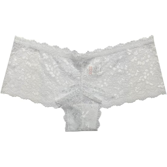 Be You - Slips für Damen, Spitzenverzierung (3er-Pack) (Weiß) - Image 3