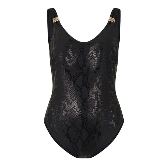 Biba - "Carmen" Badeanzug für Damen, Strukturiert (Schwarz) - Image 2