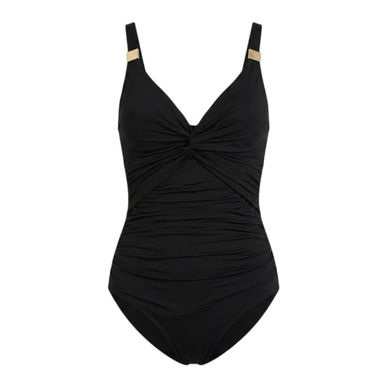 Biba - Badeanzug für Damen, Bauch-Kontrolle (Schwarz) - Image 2