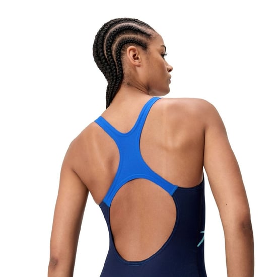 Speedo - "Medley" Badeanzug für Damen (Marine/Blau) - Image 4
