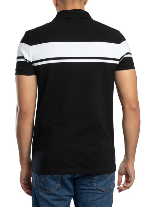 Sergio Tacchini Young Line Polo Shirt, Schwarz - Image 3