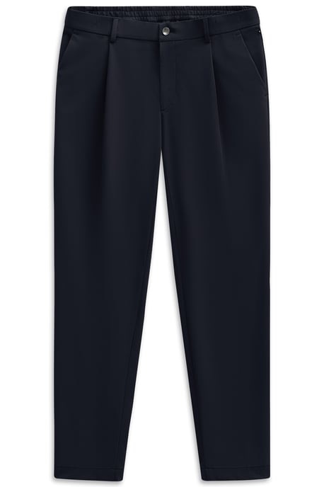 Bugatti Herren Bundfaltenhose mit Flexcity Performance Stretch - Marineblau - Image 3