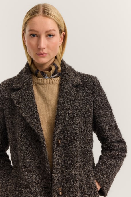 Bugatti Damen Kurzmantel mit Flexcity Stretch in Boucléqualität - Image 5