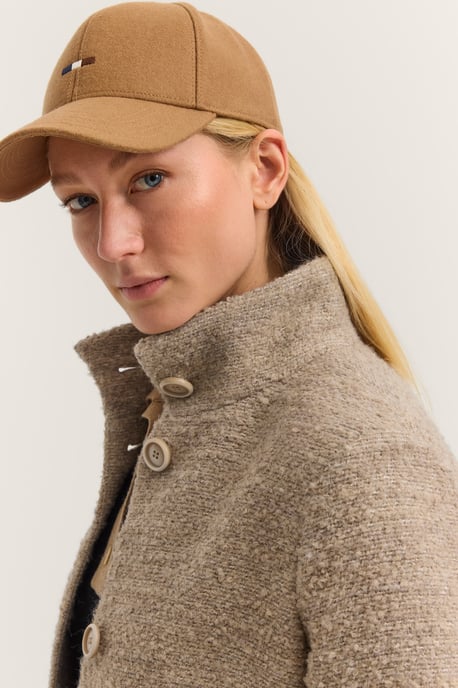 Bugatti Damen Wollmantel mit Flexcity Stretch und Stehkragen - Image 5