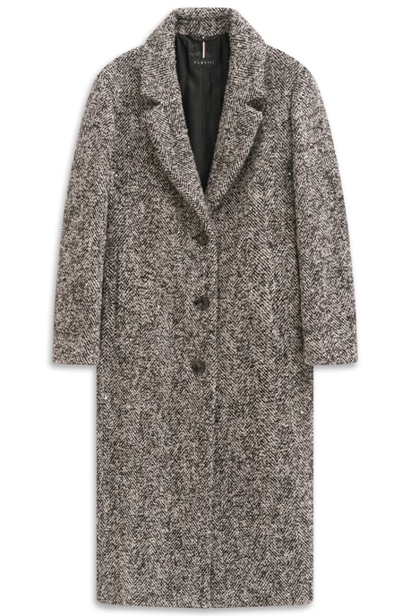 Bugatti Damen Langer Mantel mit Reverskragen & Flexcity Stretch - Image 3