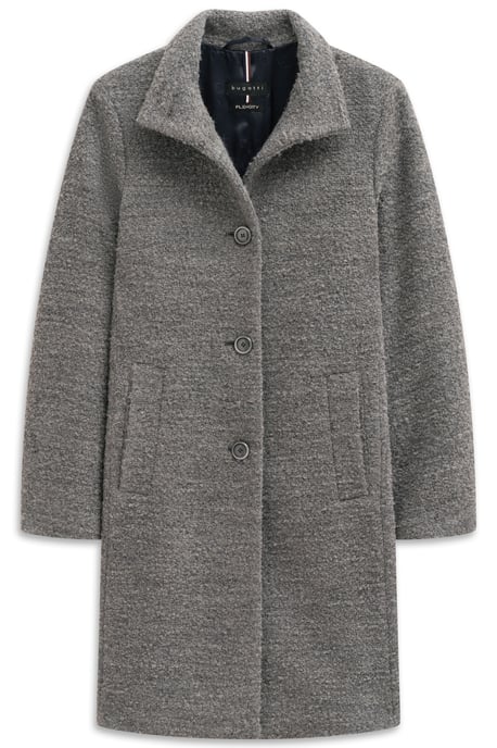 Bugatti Damen Wollmantel mit Flexcity Stretch und Stehkragen - Image 3