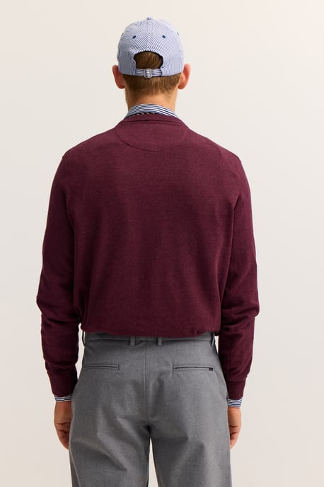Bugatti Herren Pullover Rundhals Basic Essential aus reiner Baumwolle - Image 2