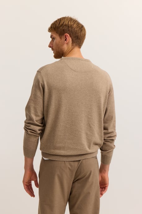 Bugatti Herren Pullover Rundhals Basic Essential aus reiner Baumwolle - Image 2