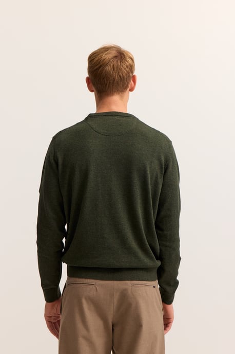 Bugatti Herren Pullover Rundhals  Basic Essential aus reiner Baumwolle - Image 2