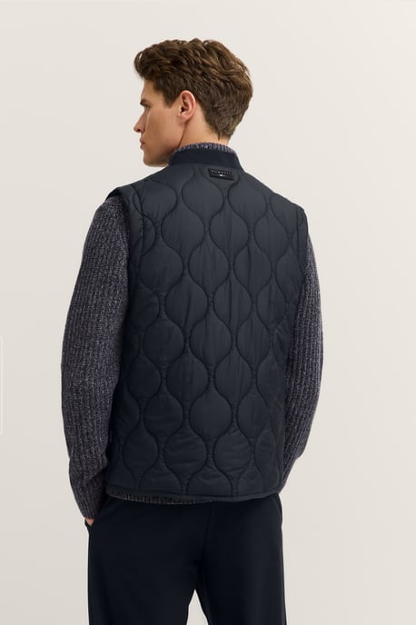 Bugatti Herren Steppweste Regular Fit mit Wellensteppung - Image 2