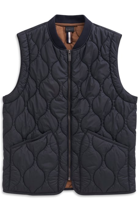 Bugatti Herren Steppweste Regular Fit mit Wellensteppung - Image 3