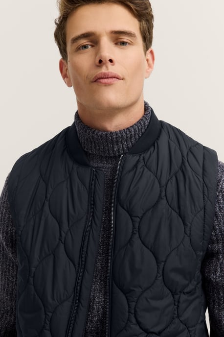Bugatti Herren Steppweste Regular Fit mit Wellensteppung - Image 5