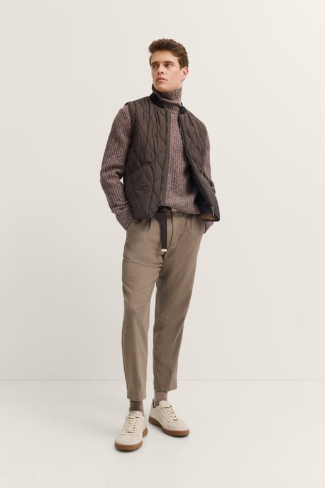 Bugatti Herren Steppweste Regular Fit mit Wellensteppung - Image 4