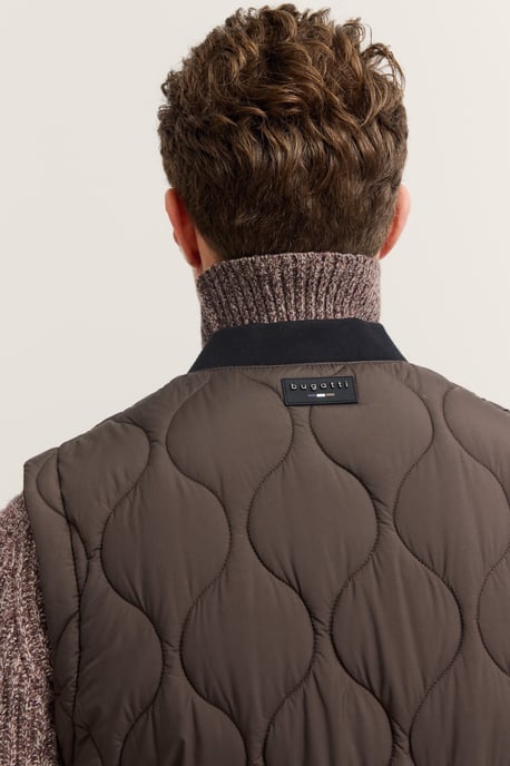 Bugatti Herren Steppweste Regular Fit mit Wellensteppung - Image 5