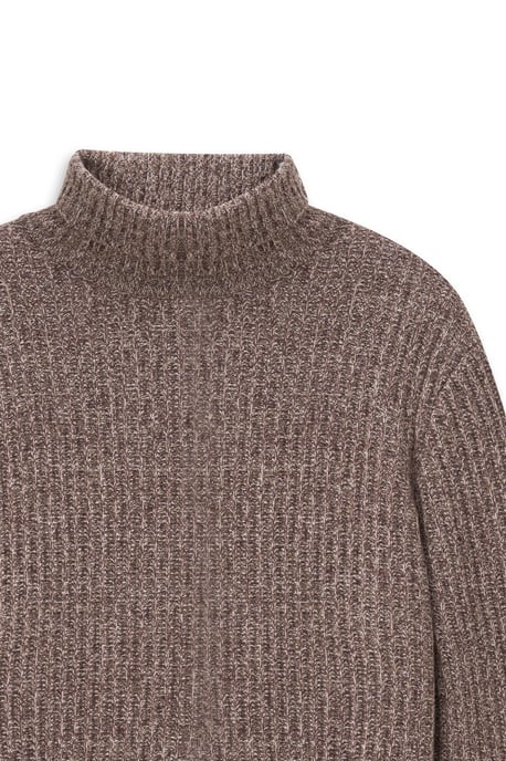 Bugatti Herren Rollkragen Pullover Grobstrick aus einem Wollmix - Image 5