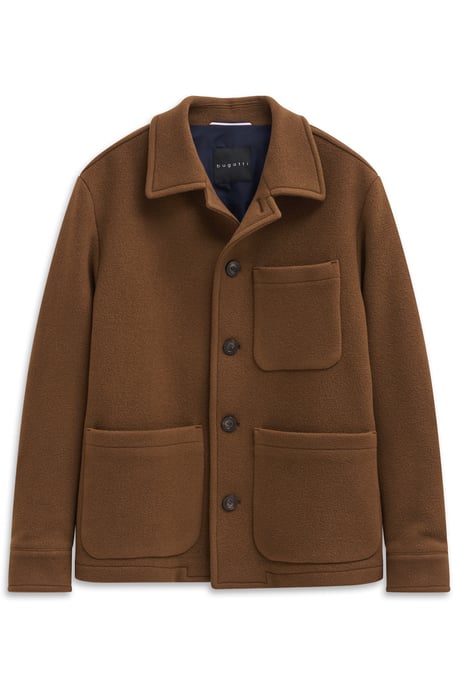 Bugatti Herren Overshirt mit Umlegekragen & Knopfleiste - Image 3