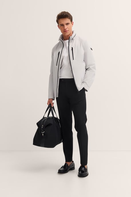 Bugatti Herren Regenjacke Regular Fit mit Kapuze & Stehkragen - Image 4