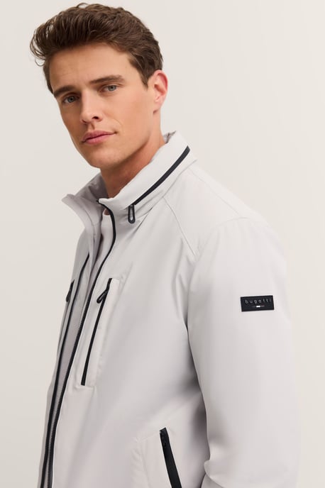 Bugatti Herren Regenjacke Regular Fit mit Kapuze & Stehkragen - Image 5