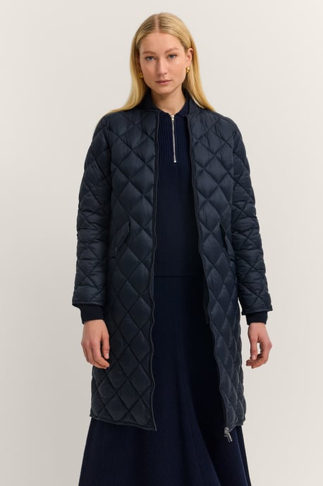 Bugatti Damen Parka mit Rautensteppung & Collegekragen - Image 1